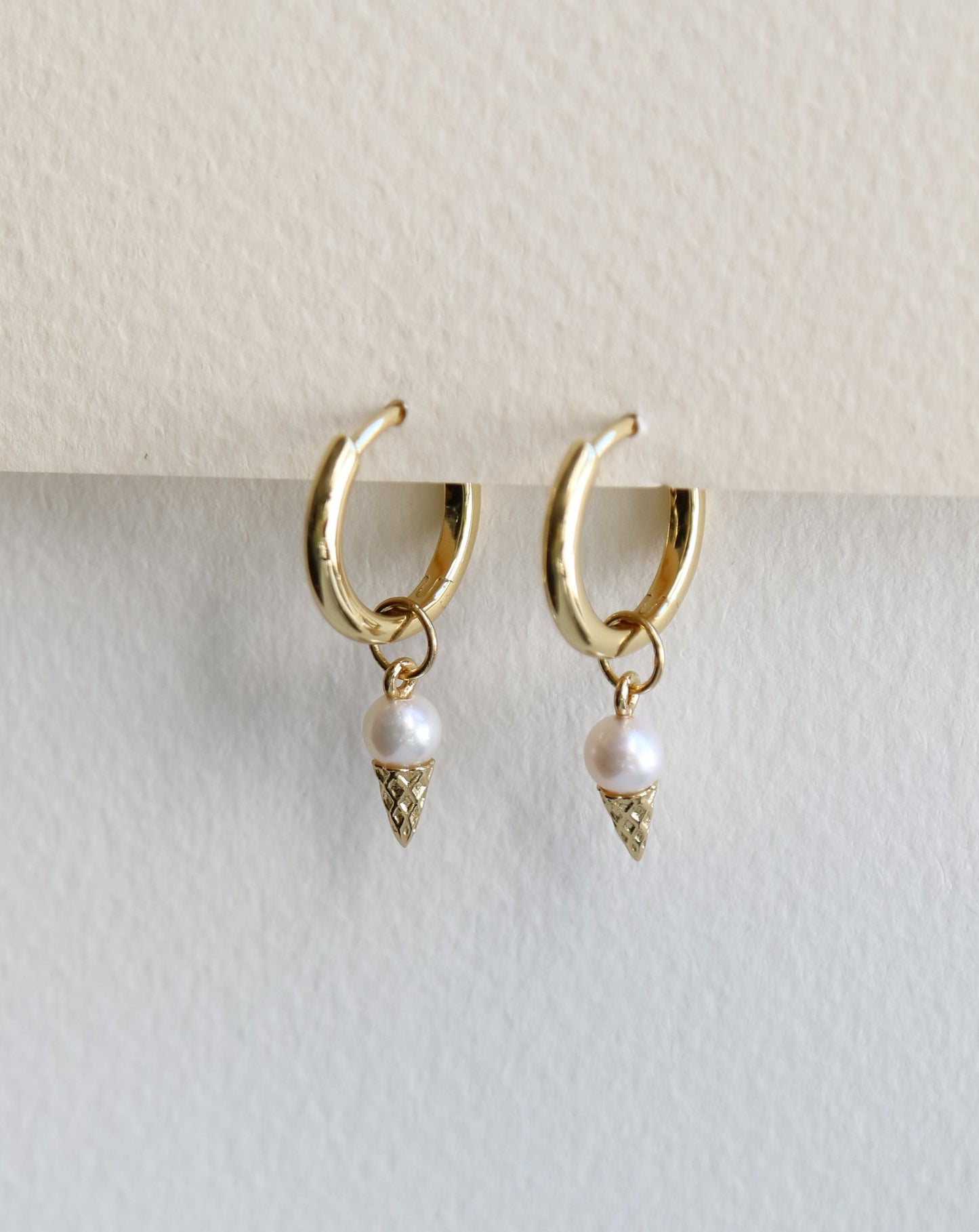 Ice cream charm for jewellery earrings