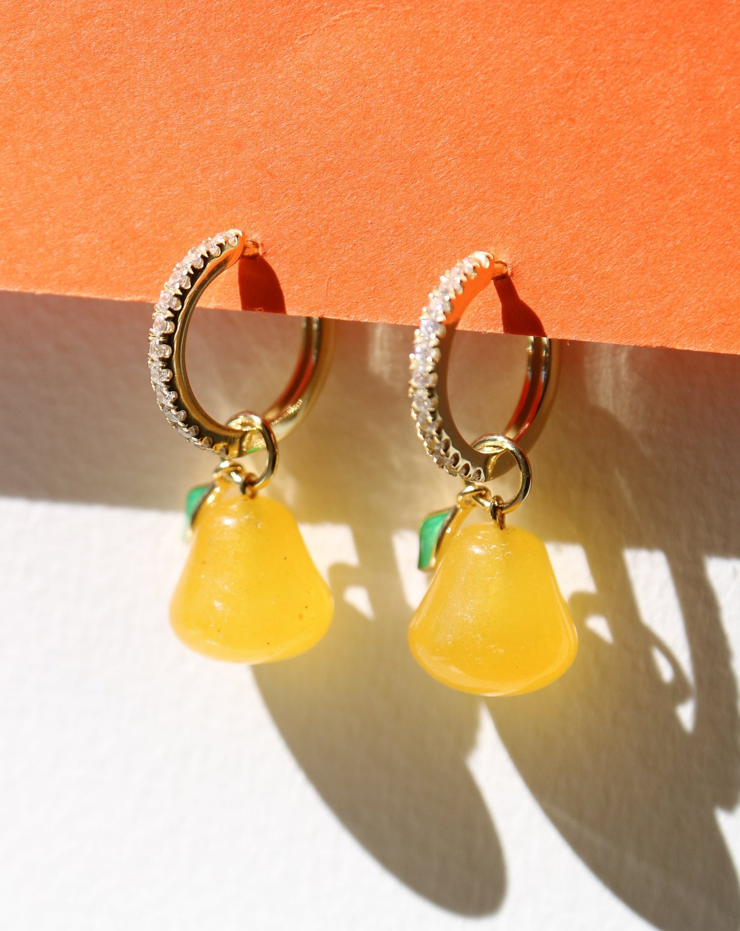 Lemon charm for jewellery