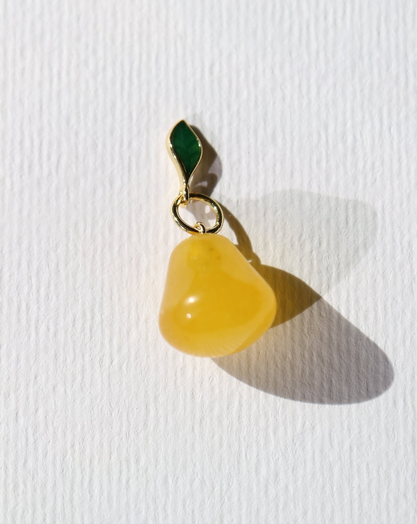 Lemon charm for jewellery
