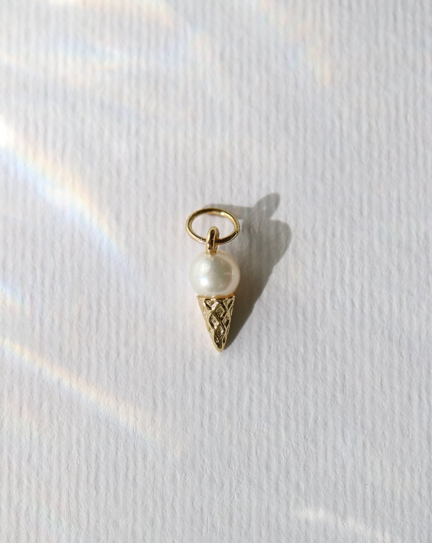 Ice cream charm for jewellery