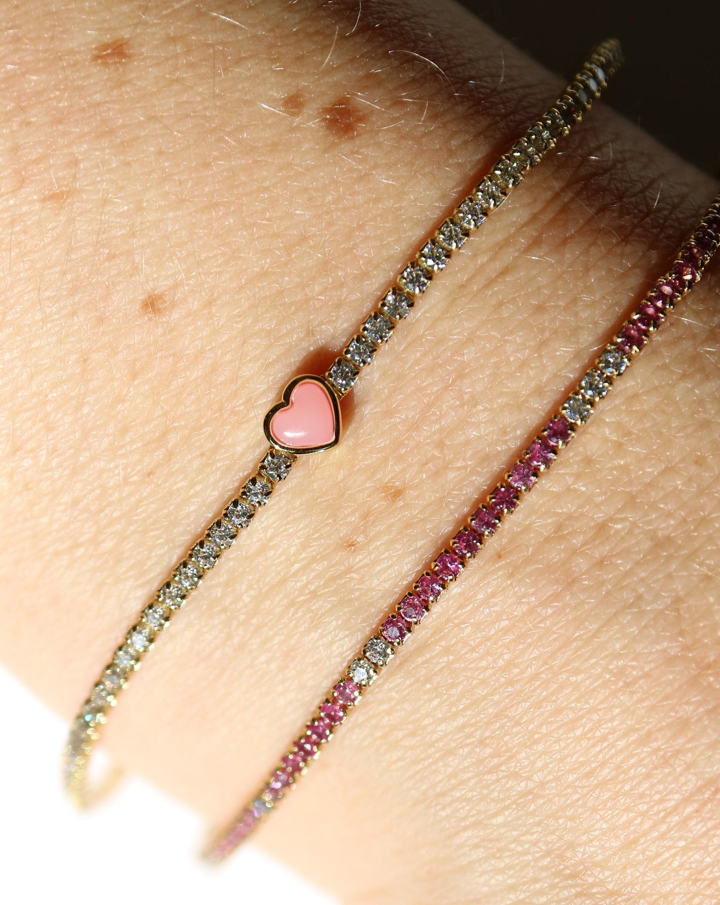 Tennis Bracelet in gold