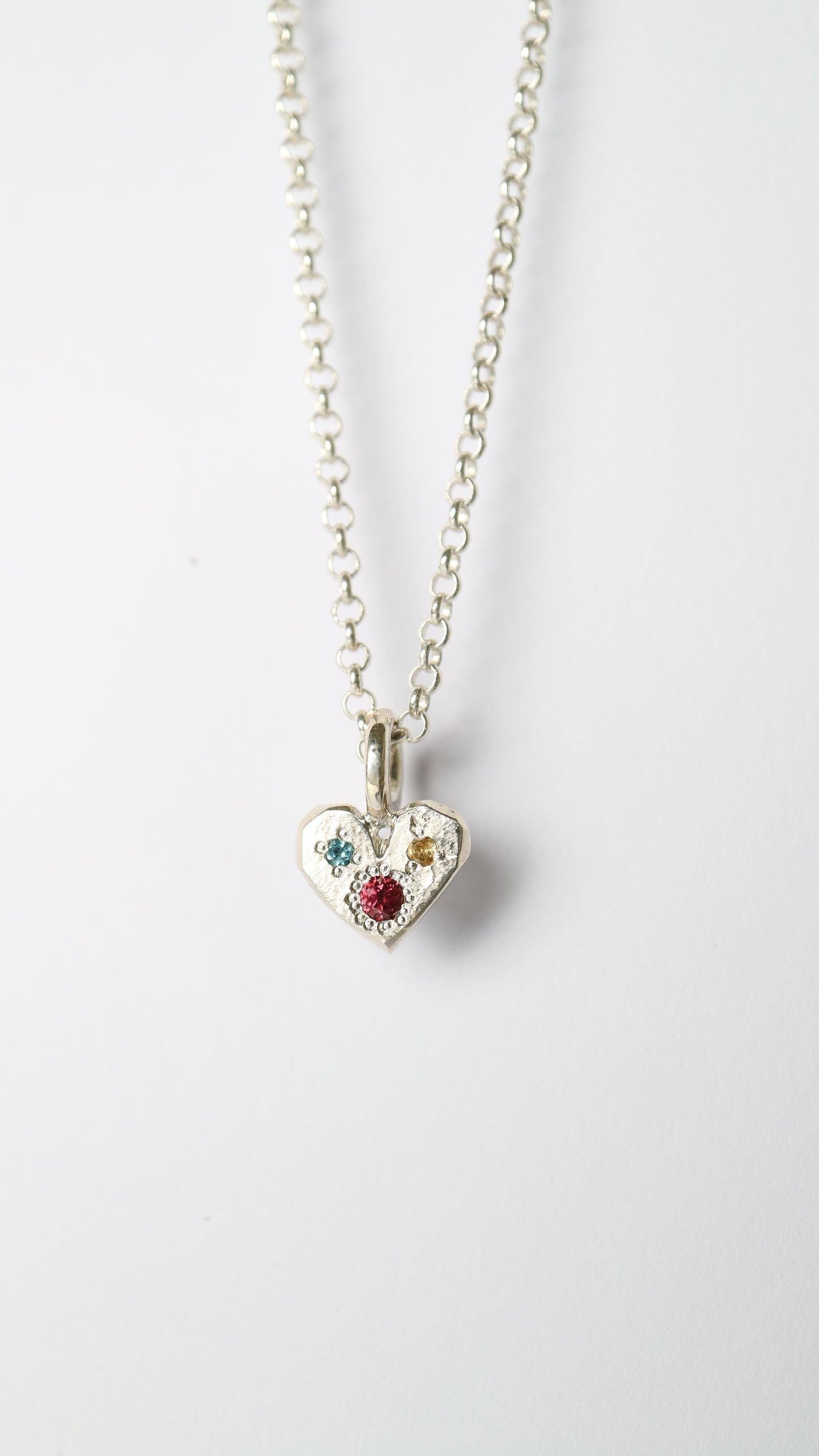 Stargazer Mini Heart Pendant/Charm