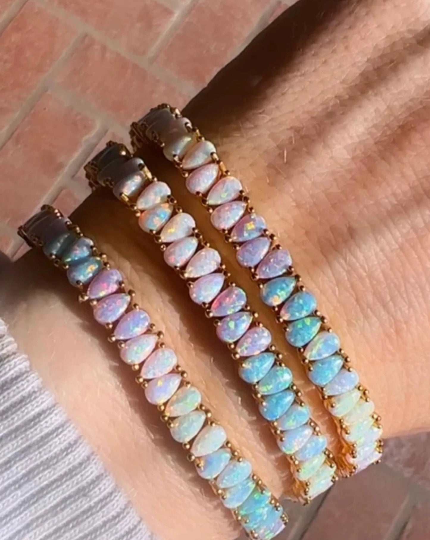 Opal Tennis Bracelet from La Kaiser Jewelry