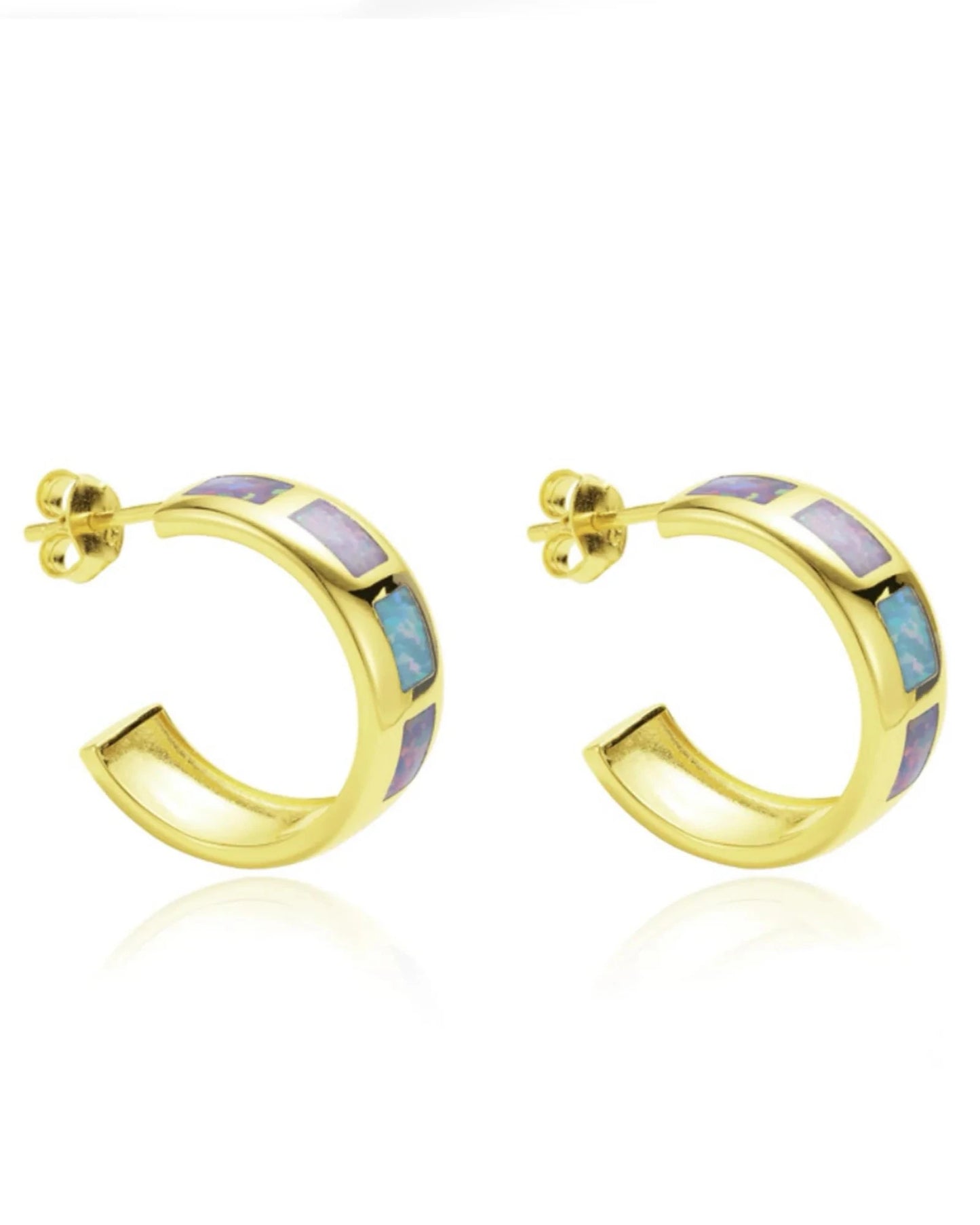 Opal Ocean Lover Hoops