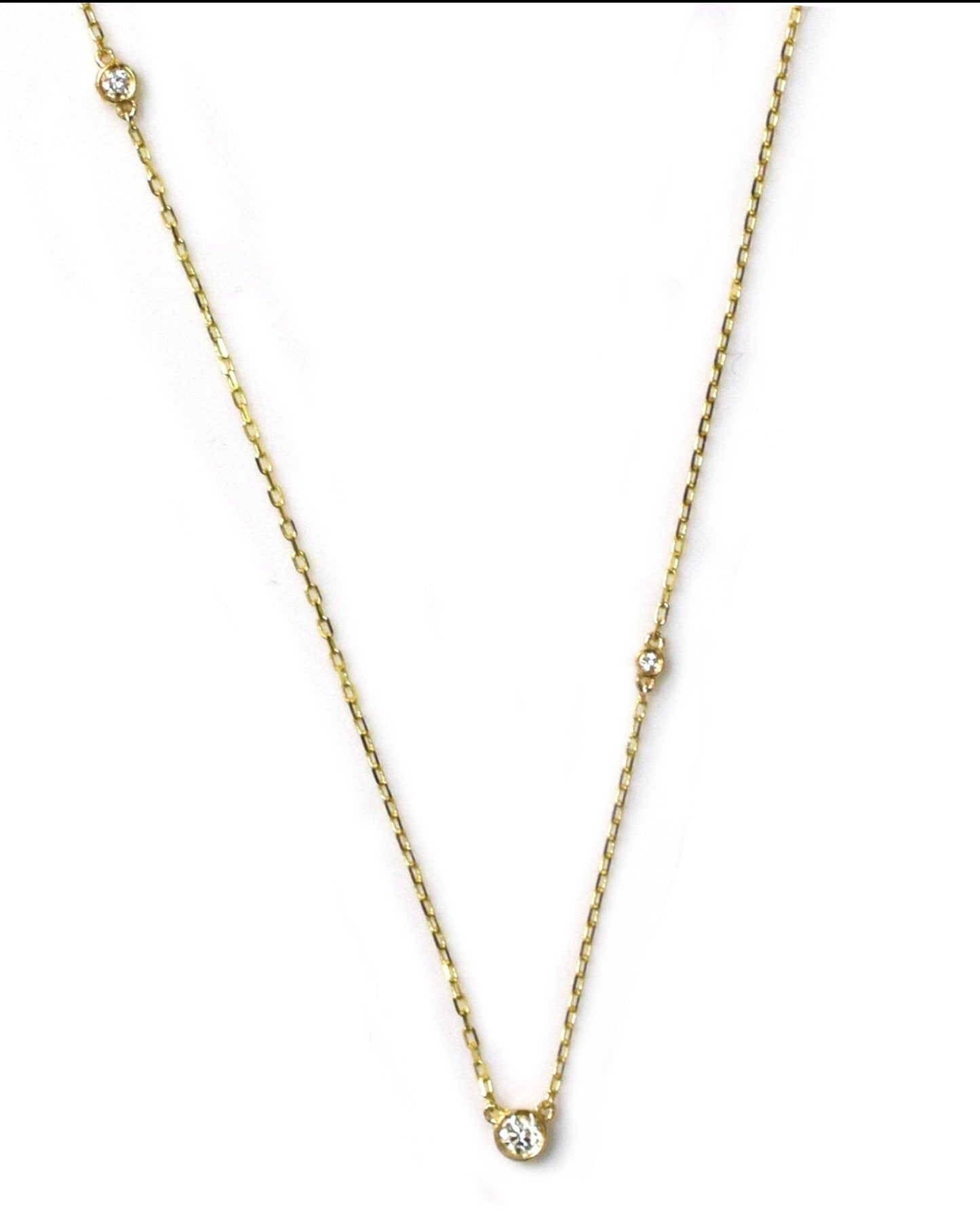 Product shot of Eternal Love Diamond Pendant on white