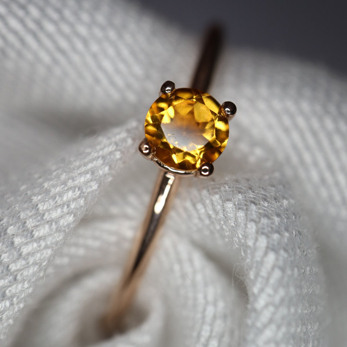 9kt gold stacking rings