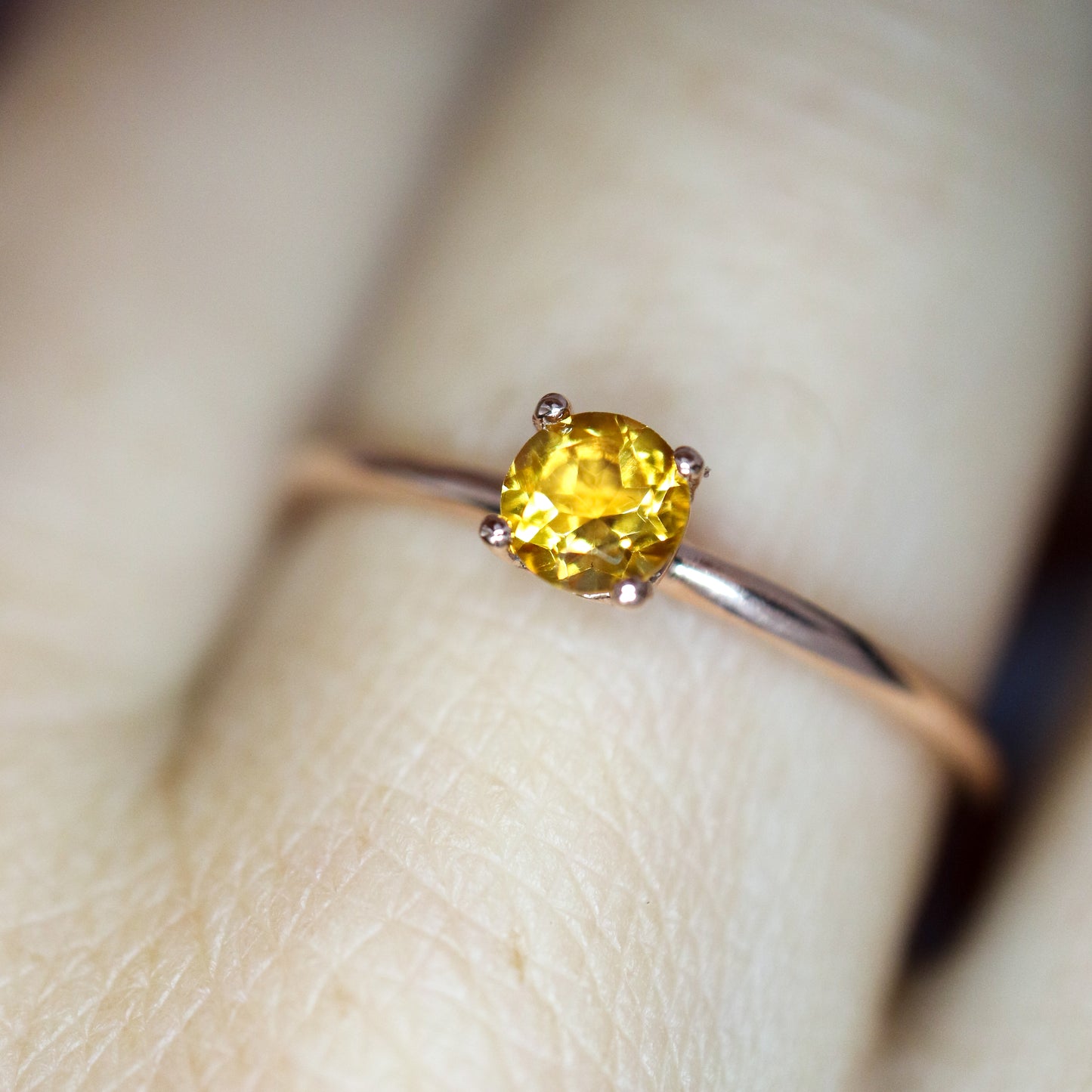9kt gold stacking rings