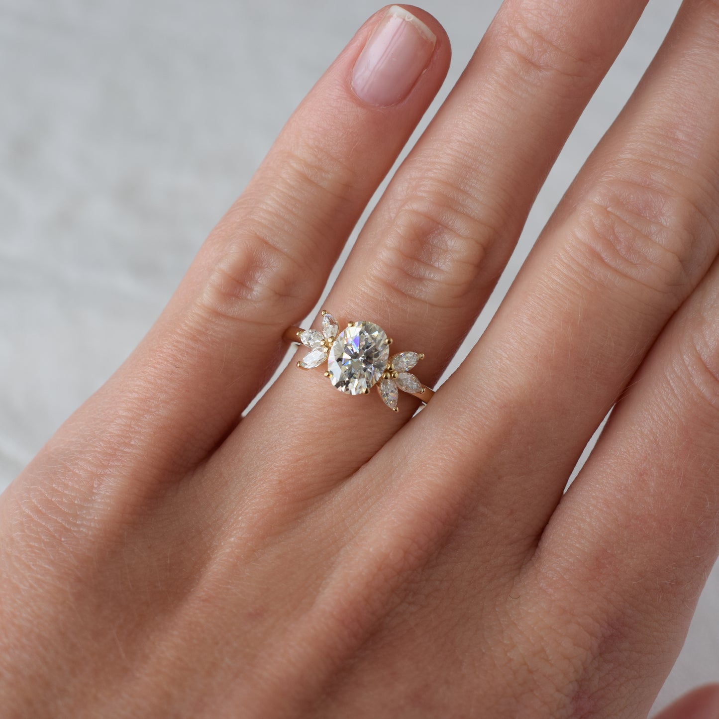 9kt Flutter Ring from Theia Jewellery