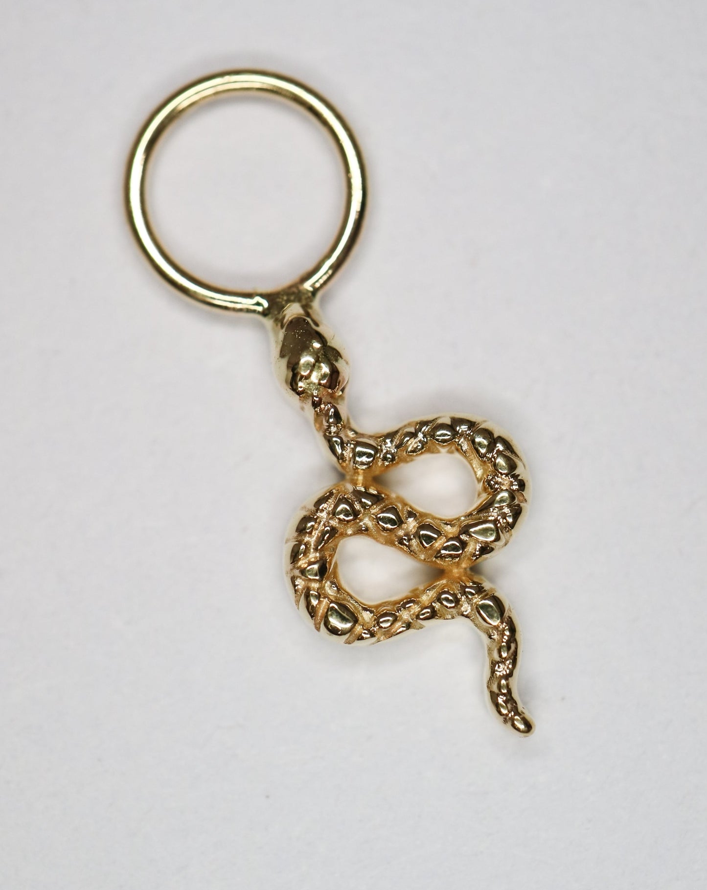 9kt gold Cobra Charm