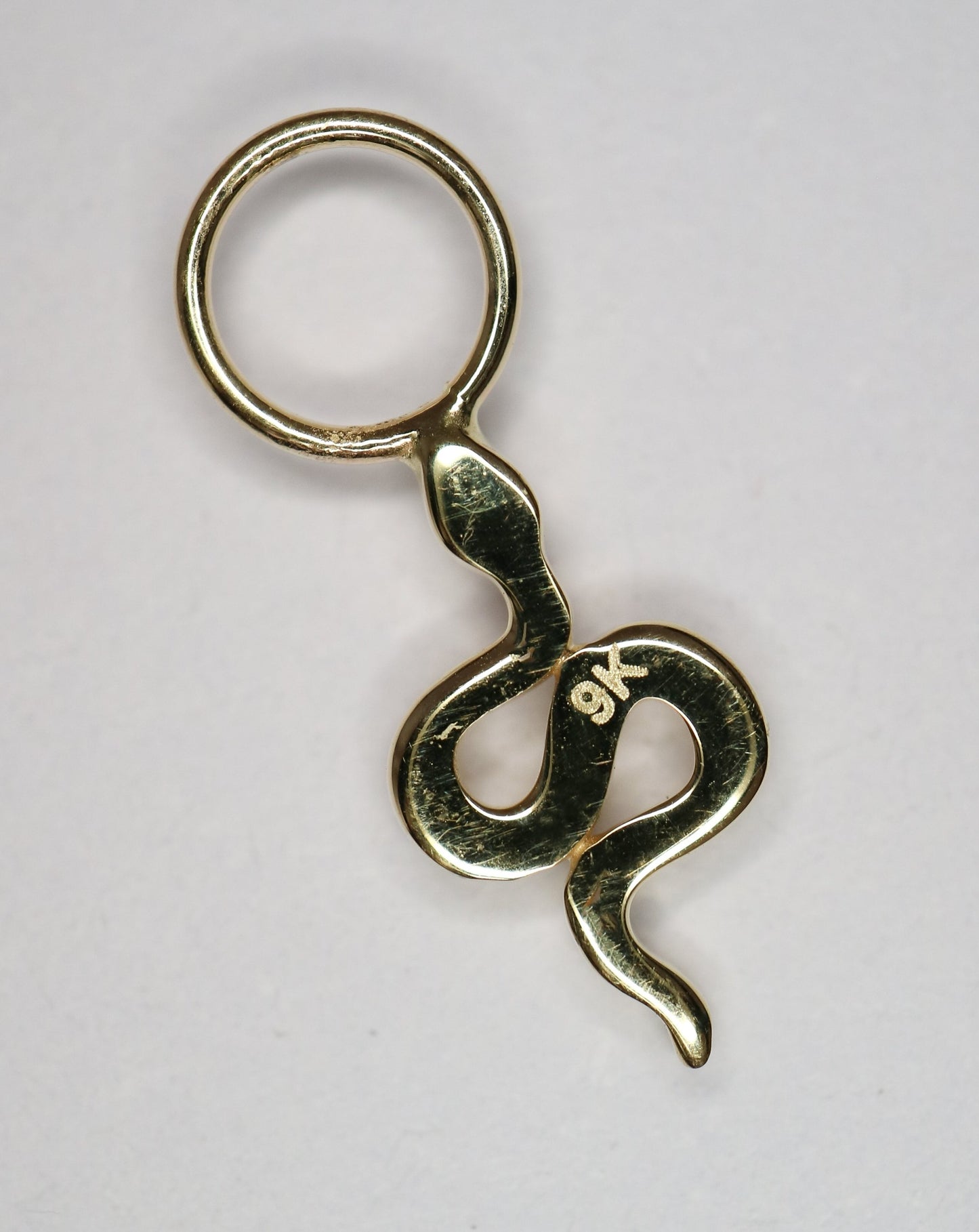 9kt gold Cobra Charm