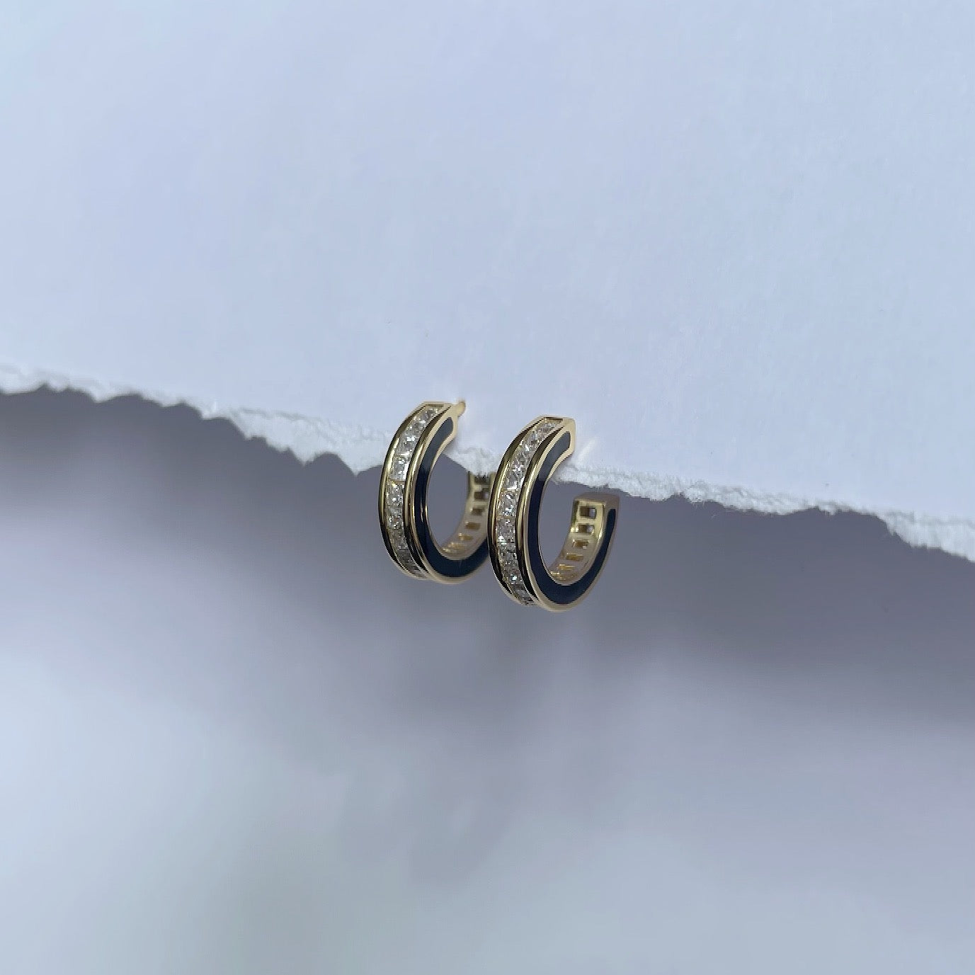 Espresso Martini Hoops from Kini Jewels