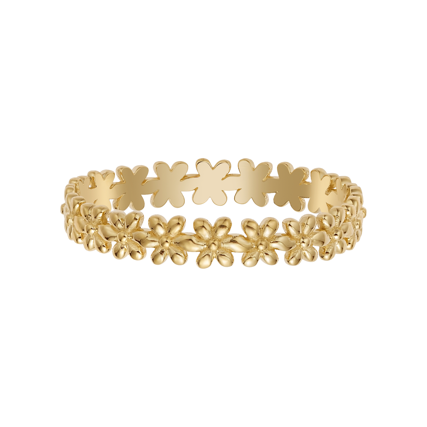 9kt solid gold ring by La Kaiser