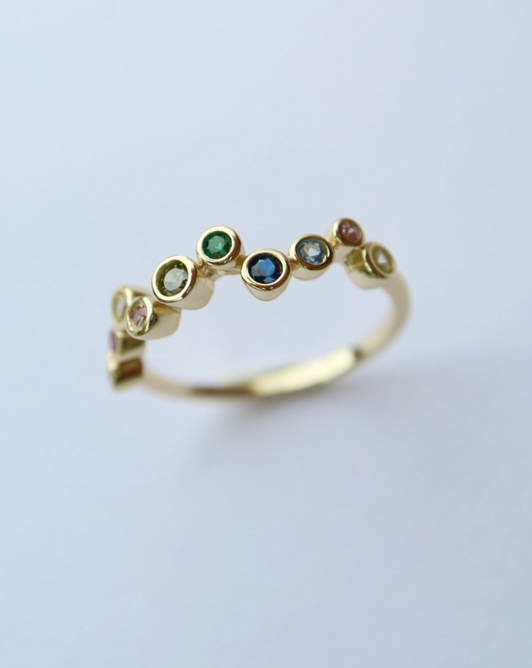 colourful bubbles ring