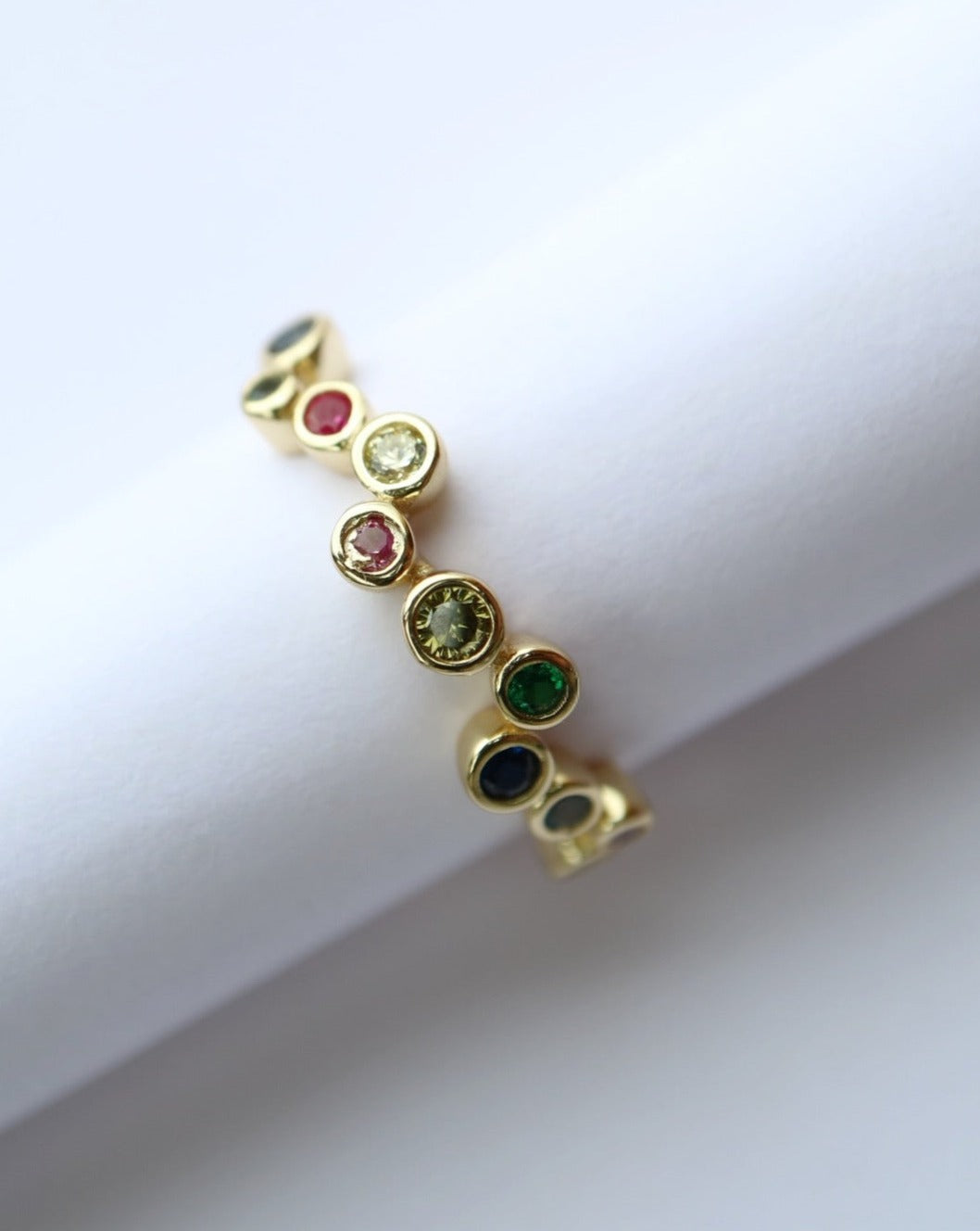 colourful bubbles ring