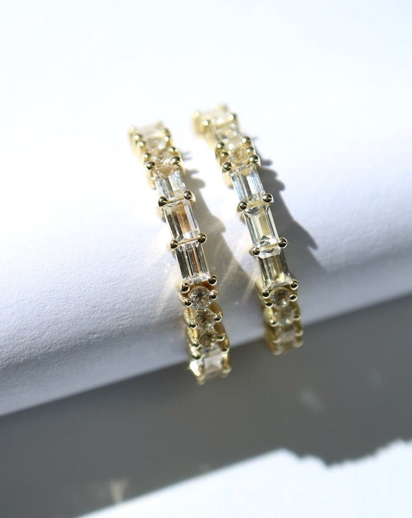 9ct gold Morse Code Rings