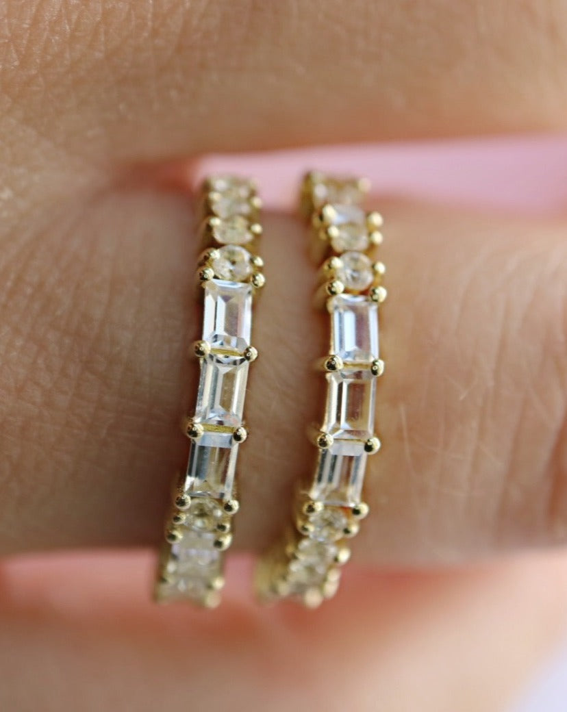 9ct gold Morse Code Rings