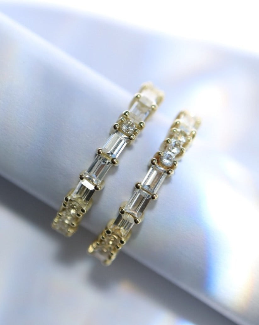 9ct gold Morse Code Rings