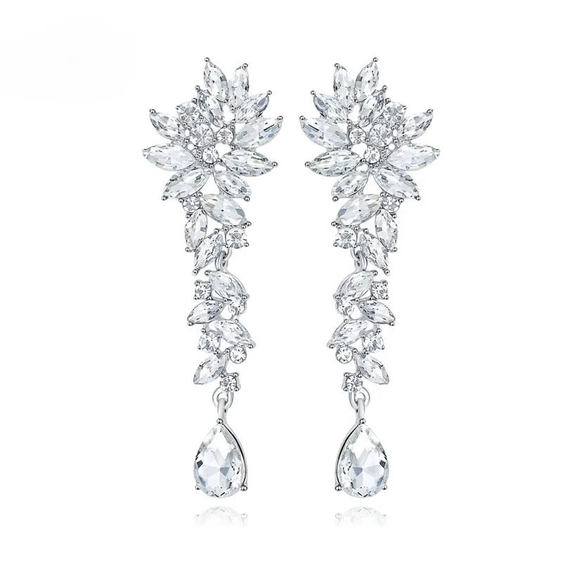 Rhinestone Statement Earrings
