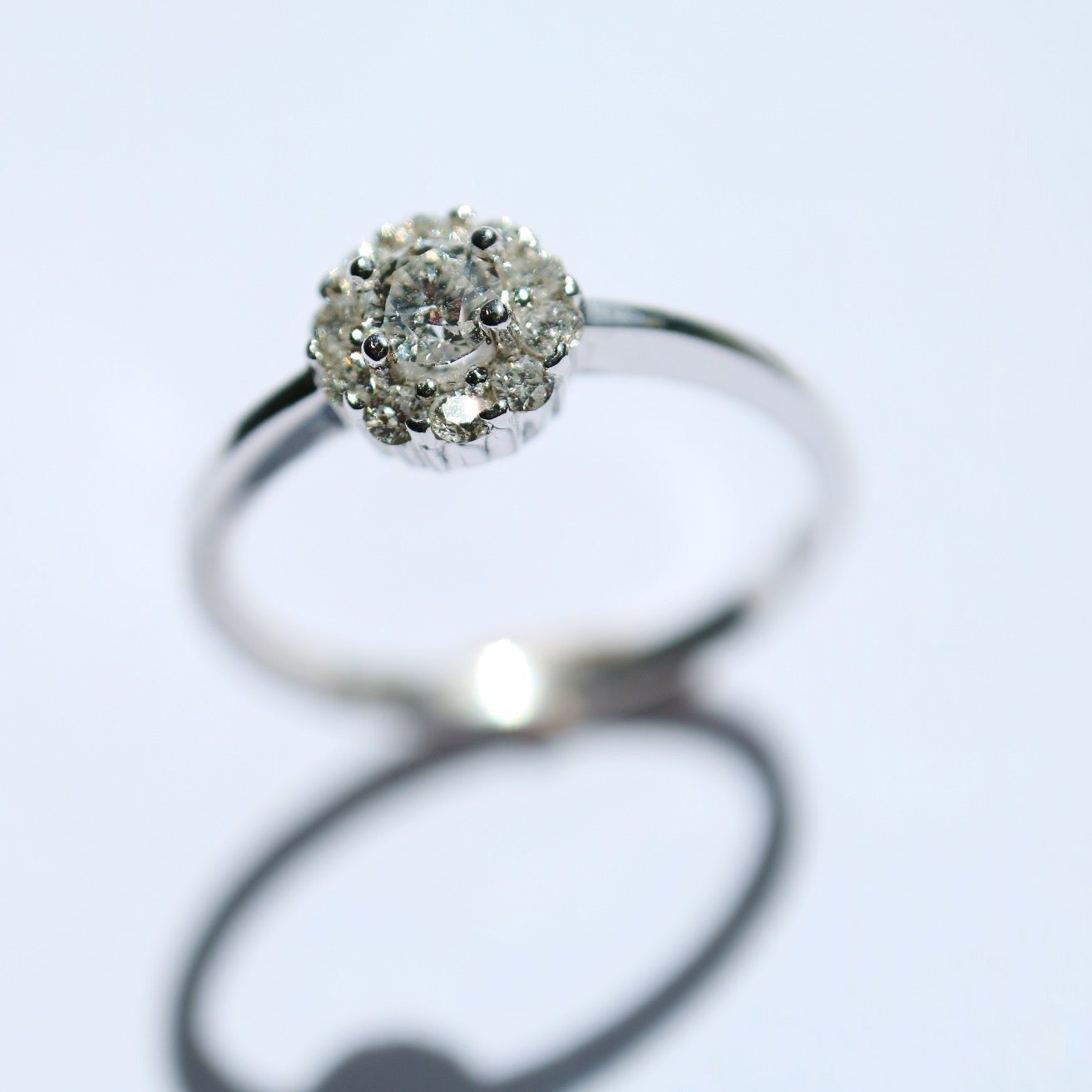9ct Diamond Fleur Ring from Collective and Co Fine Jewellery Online Store