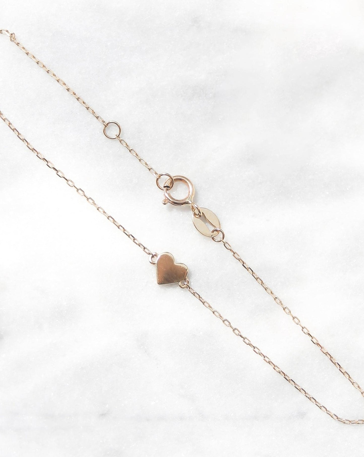 10kt gold Lover's Heart Bracelet from La Kaiser Jewelry