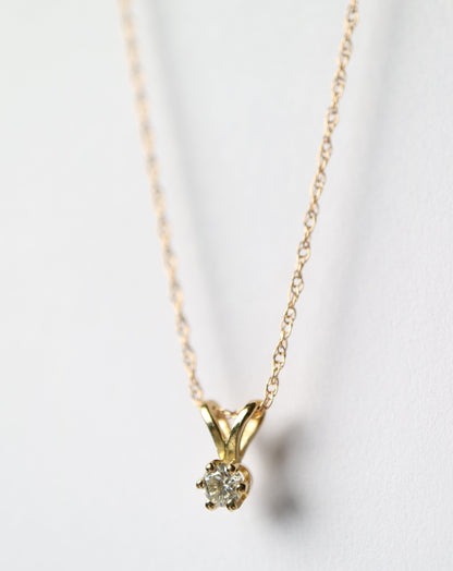 14kt Diamond Diaz Pendant by La Kaiser Jewelry