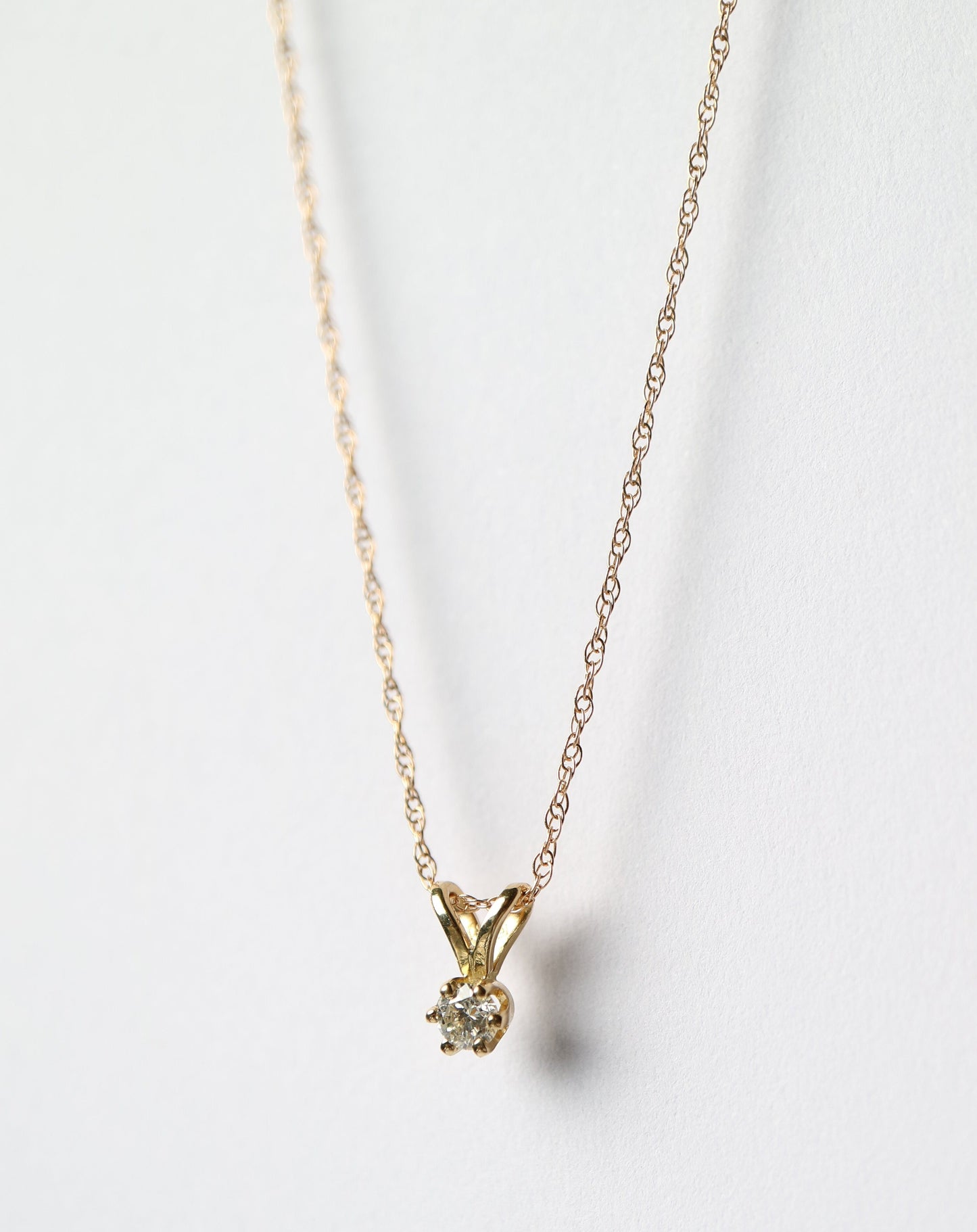 14kt Diamond Diaz Pendant by La Kaiser Jewelry