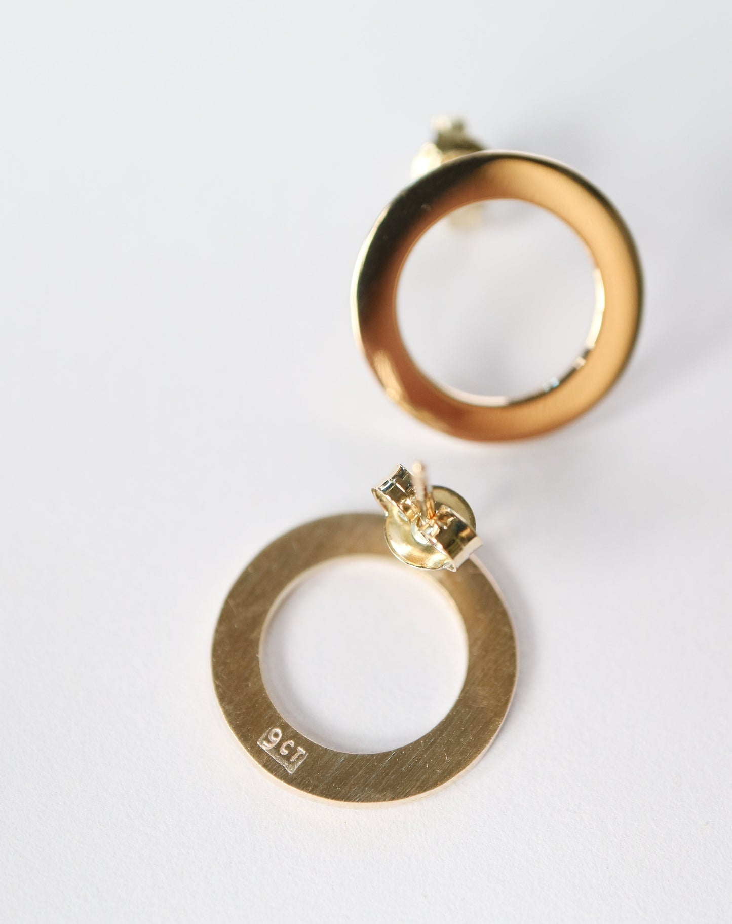 9ct Halo Earrings