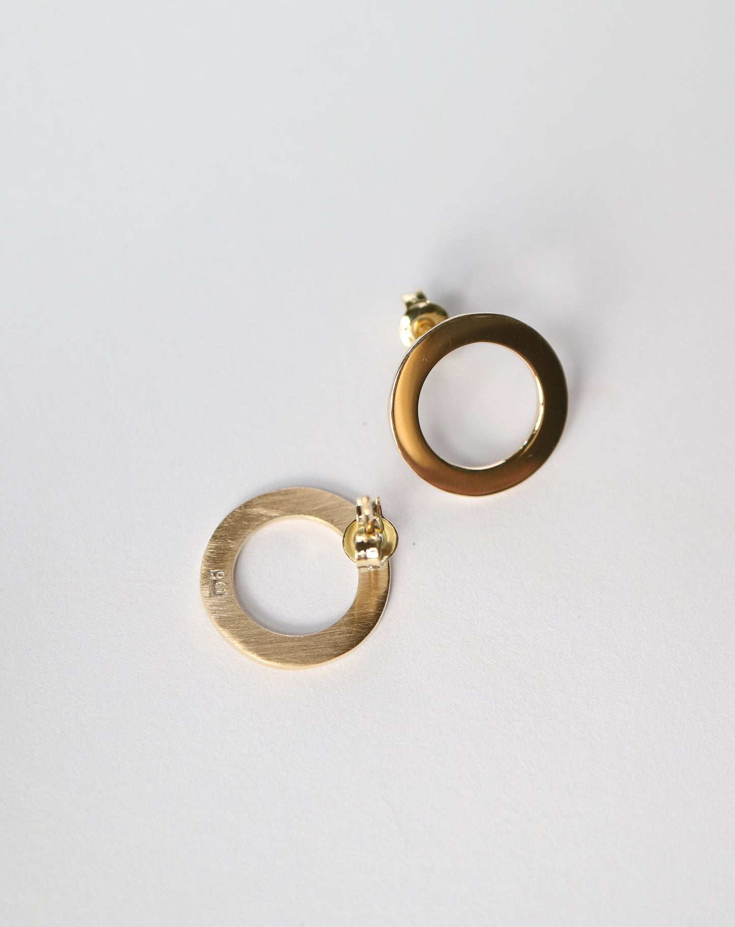 9ct Halo Earrings