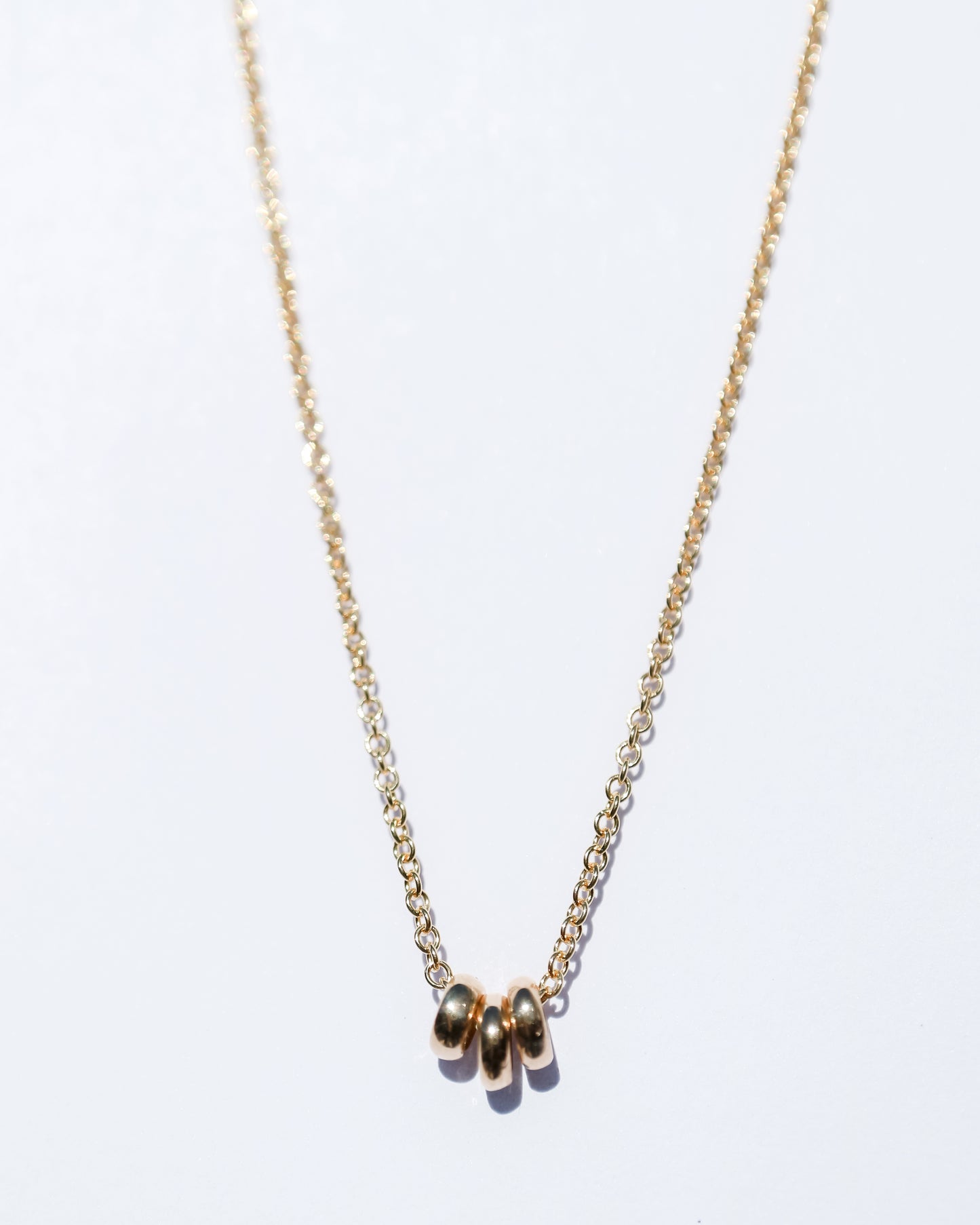 9ct gold Milestone Necklace