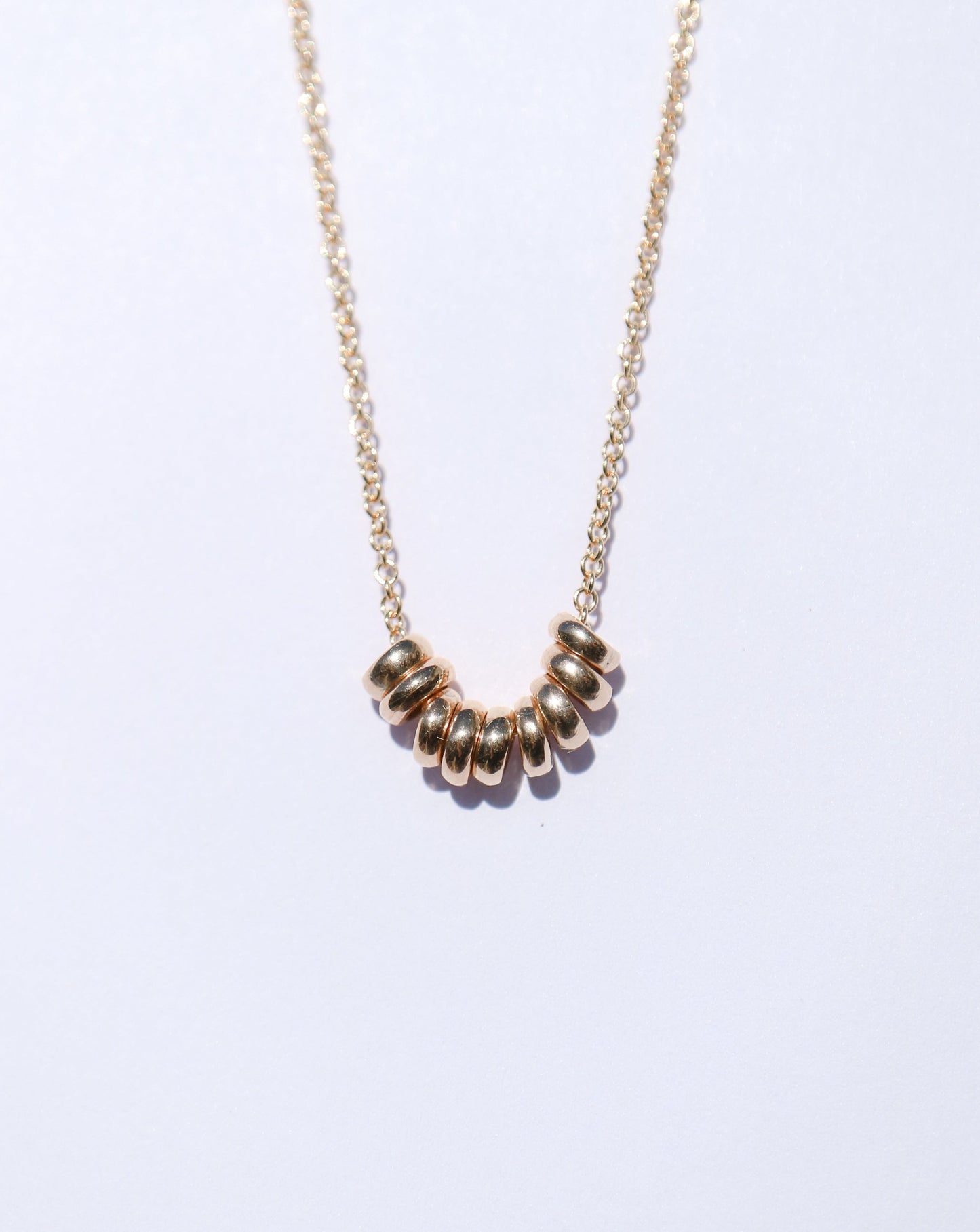 9ct gold Milestone Necklace