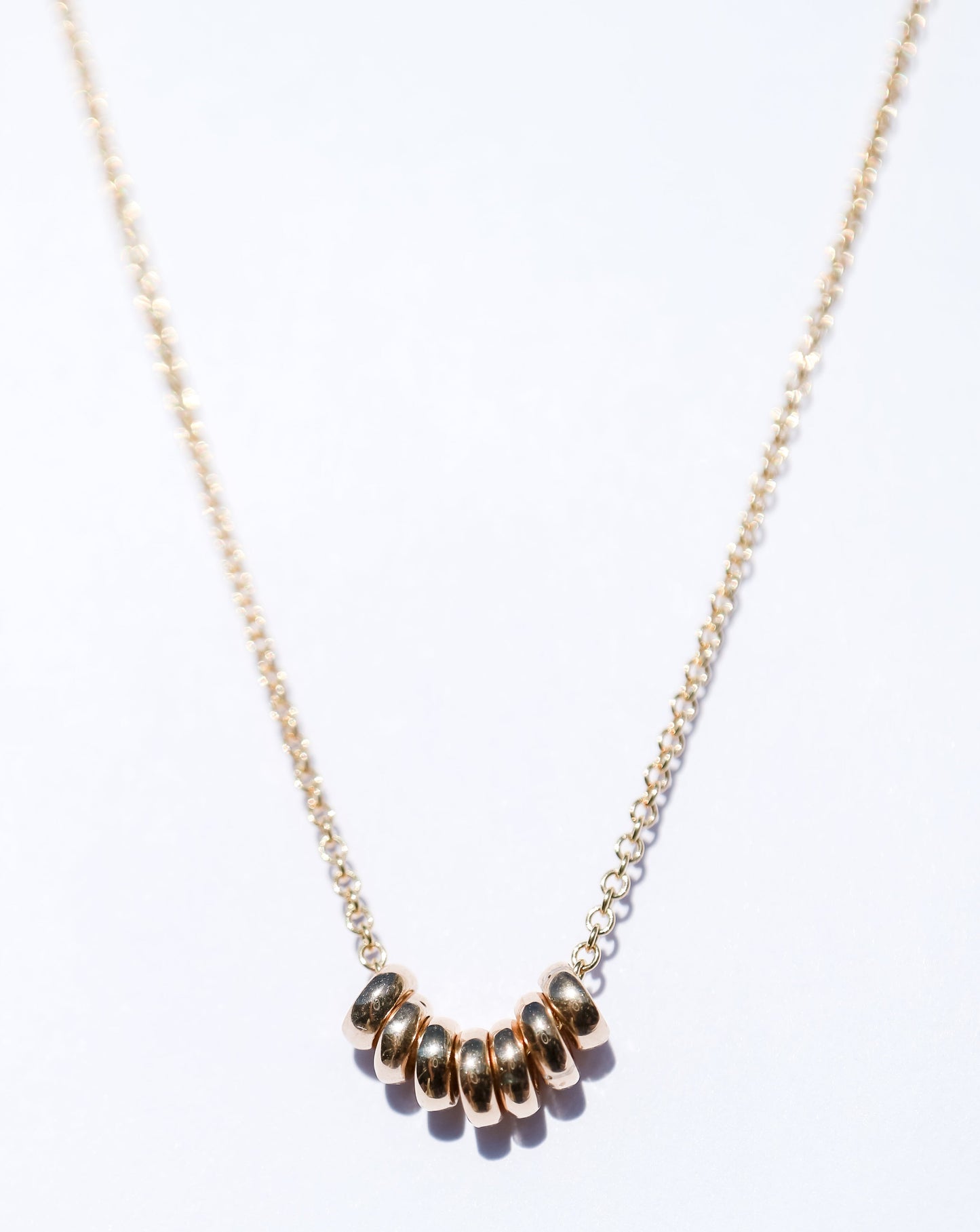 9ct gold Milestone Necklace