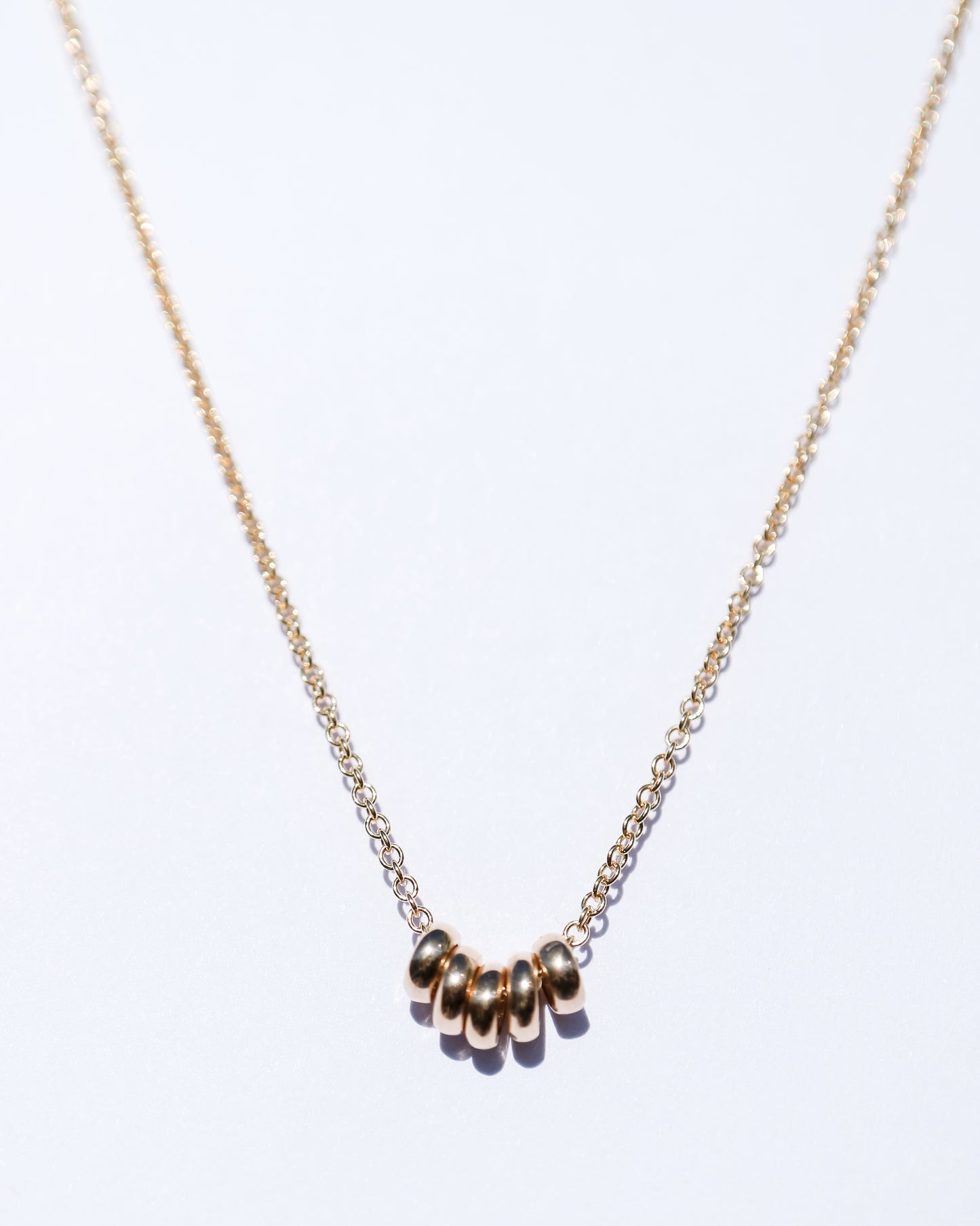 9ct gold Milestone Necklace