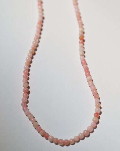 Pink Opal Beaded Necklace from Collective & Co Jewellery