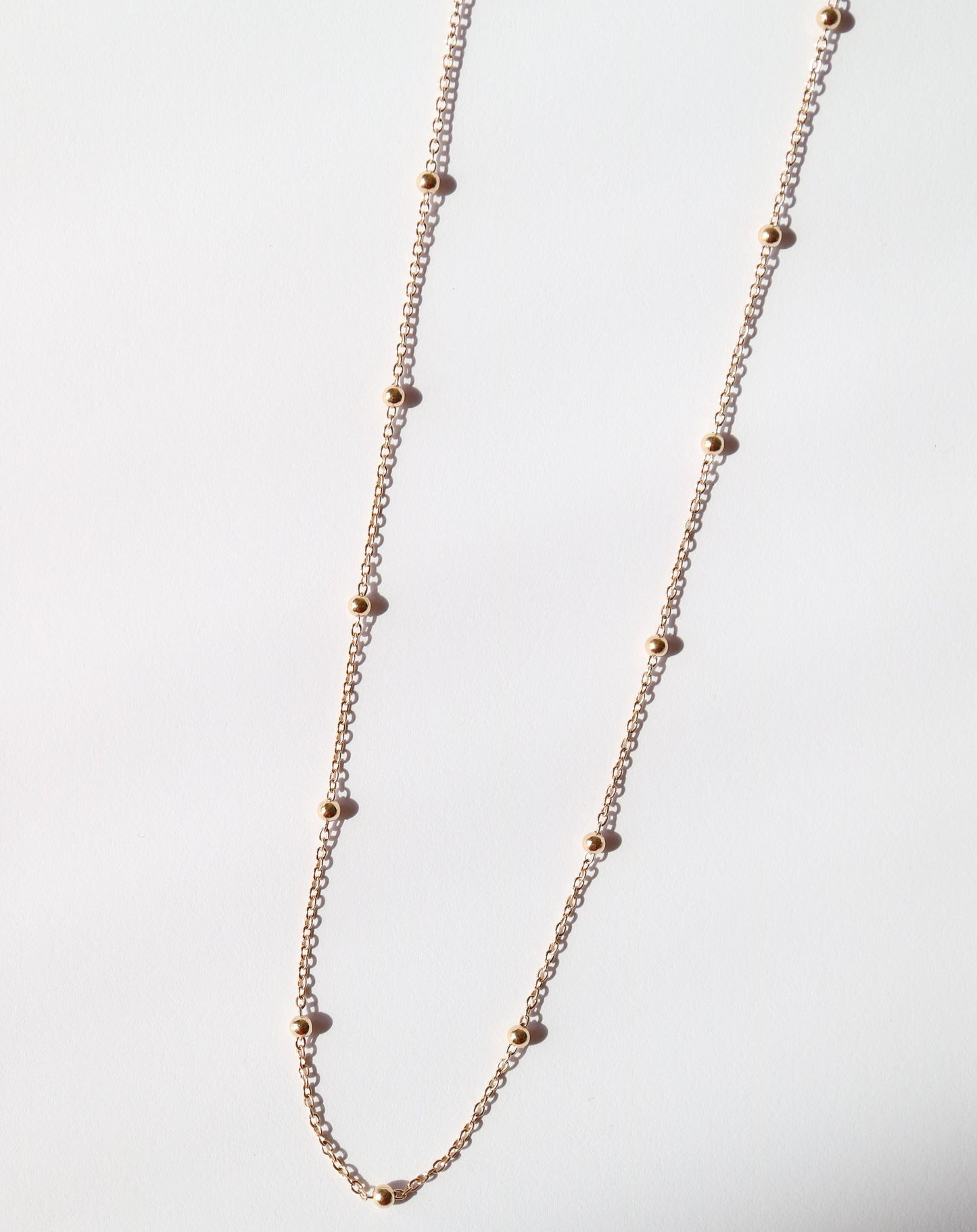 9ct gold Beaded Chain