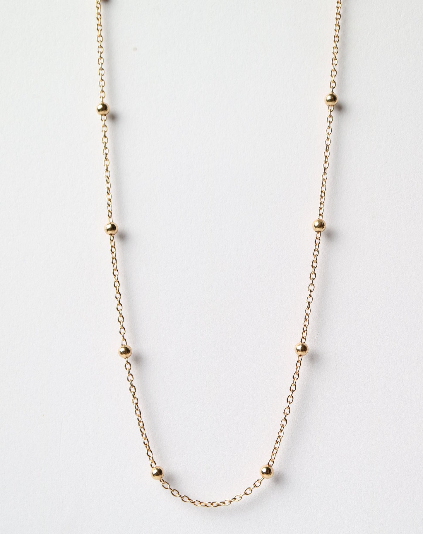 9ct Beaded Chain