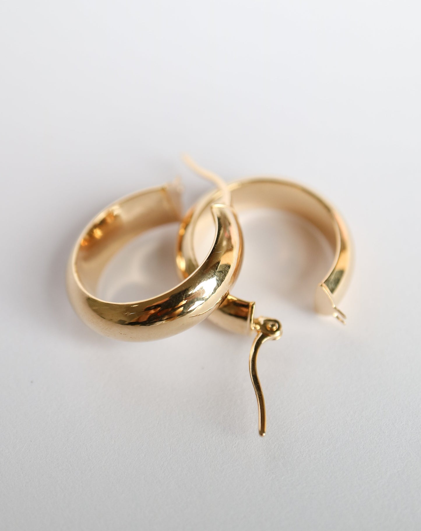 9ct gold Hoop Earrings