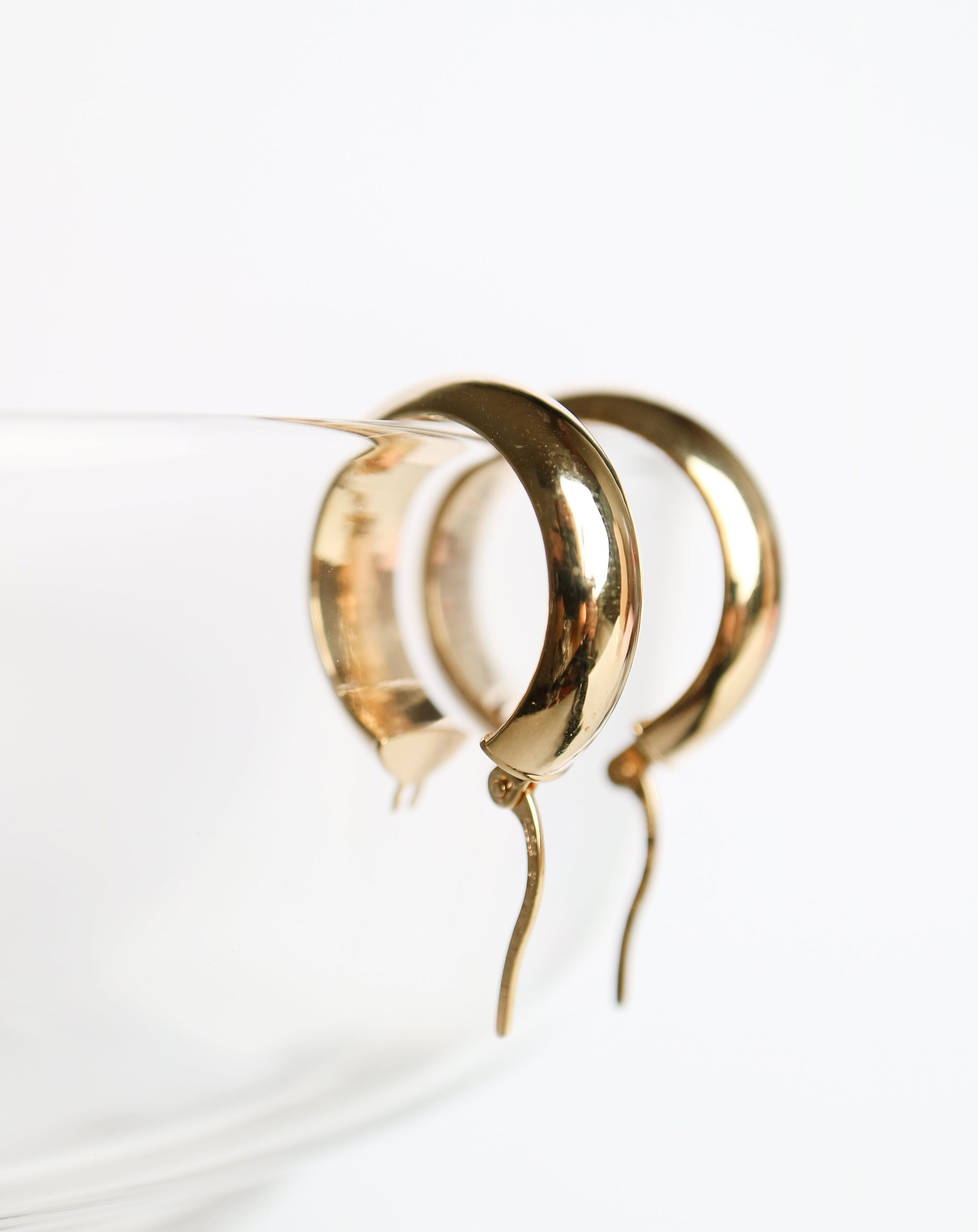9ct gold Hoop Earrings