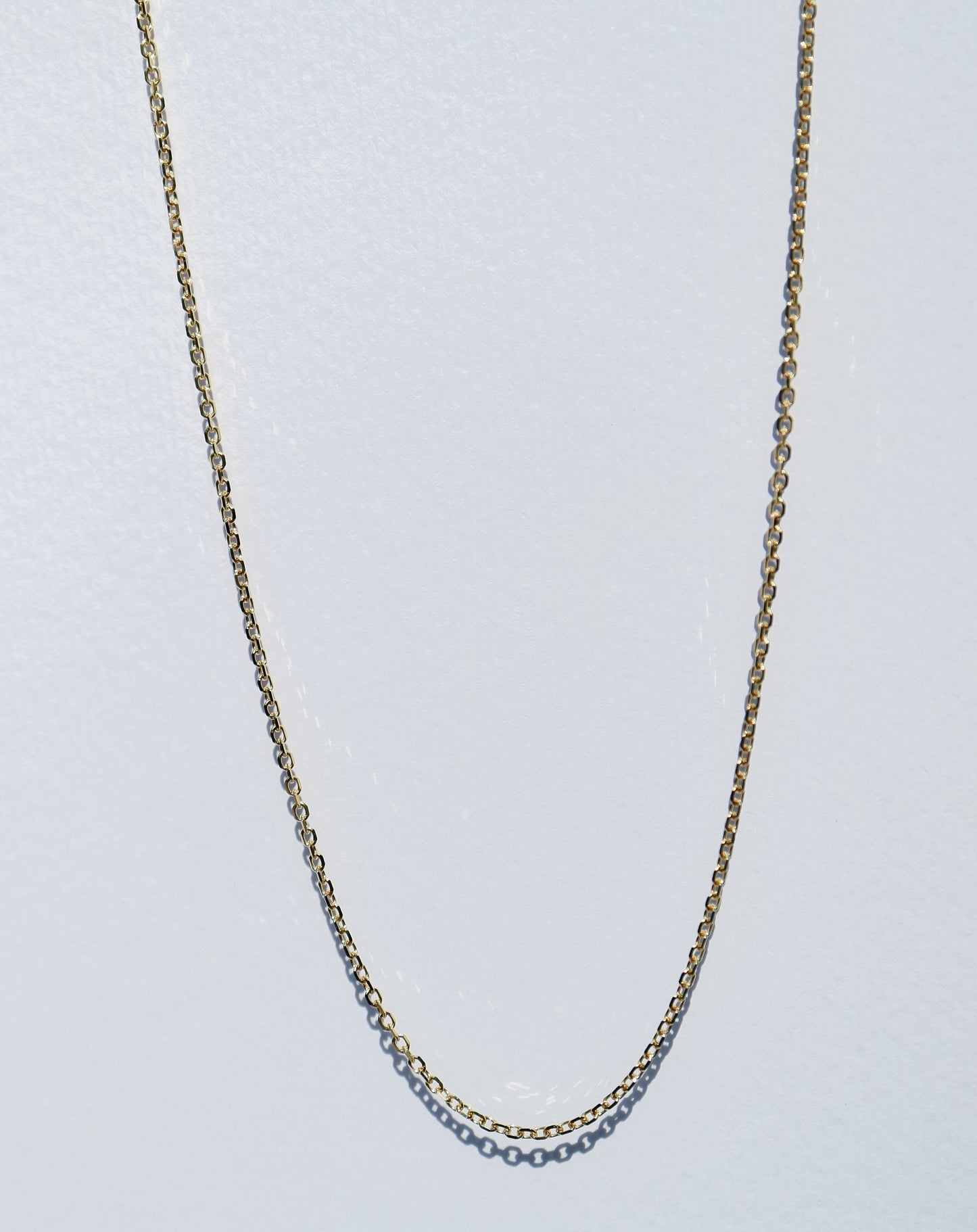 9ct gold fine chain