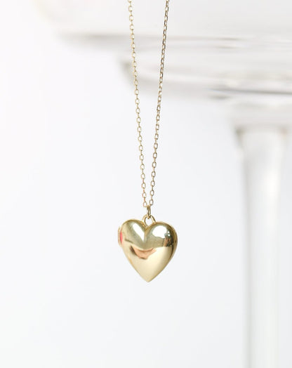 9ct gold Heart Locket Love Jewellery Valentine's Day