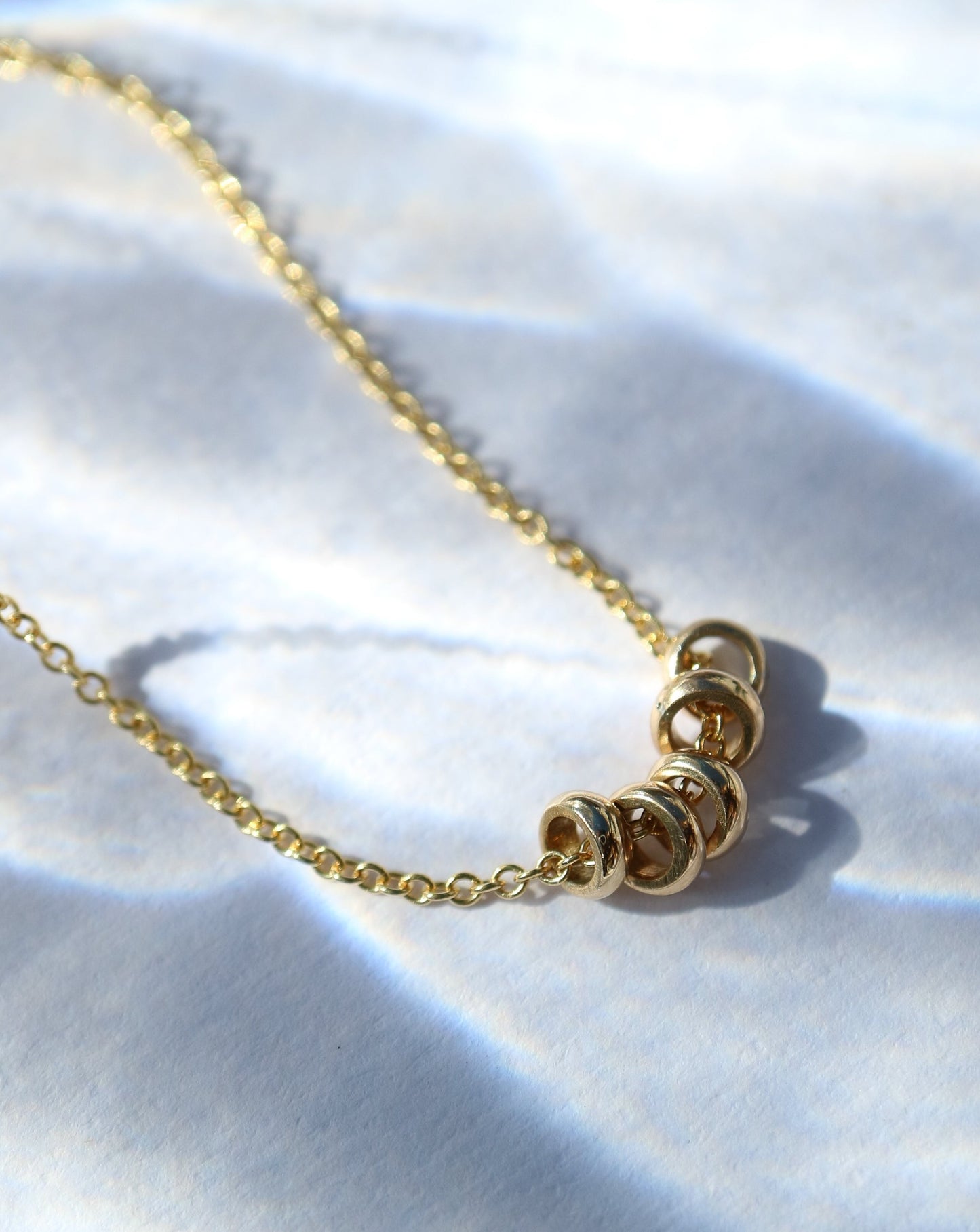 9ct gold Milestone Necklace