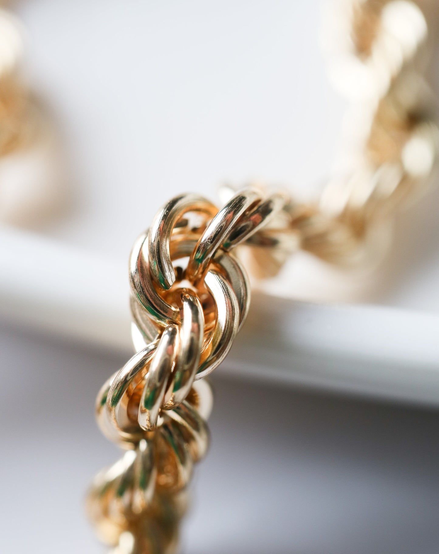 9ct gold Rope Bracelet