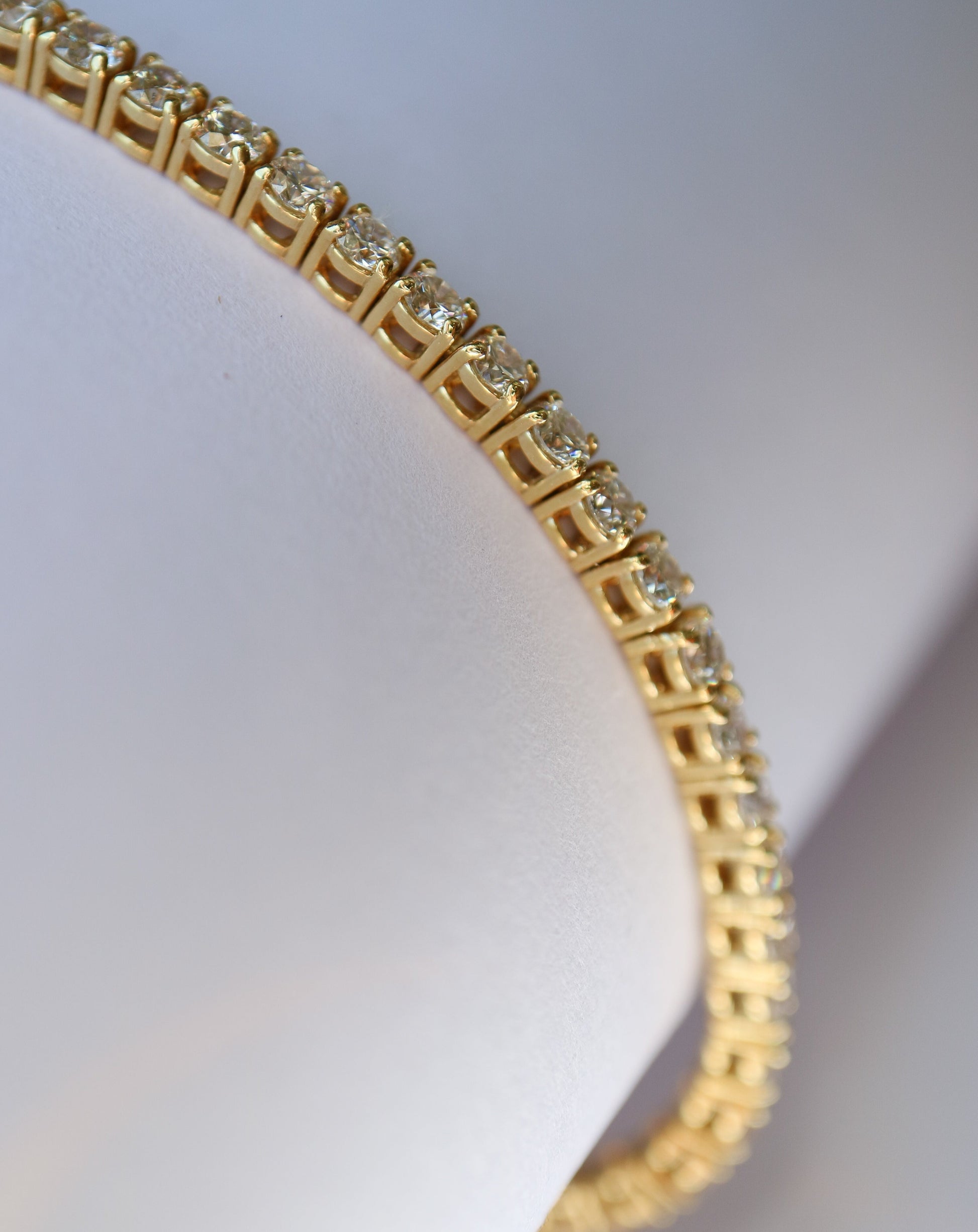 9ct gold Diamond Tennis Bracelet