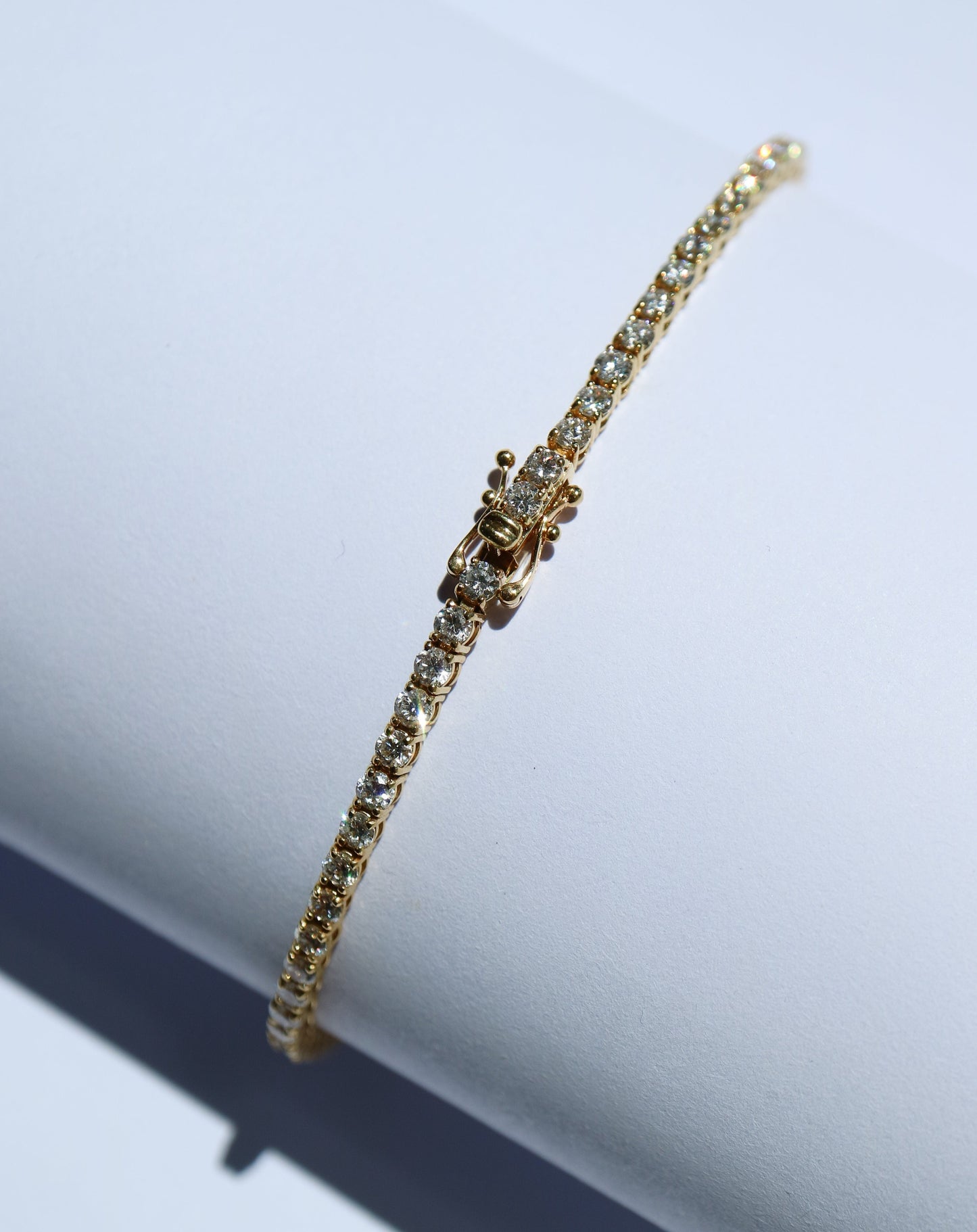 9ct gold Diamond Tennis Bracelet