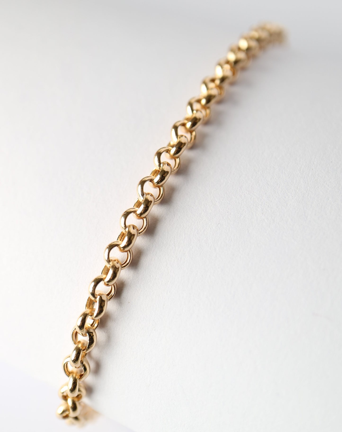 9ct gold Rolo Bracelet