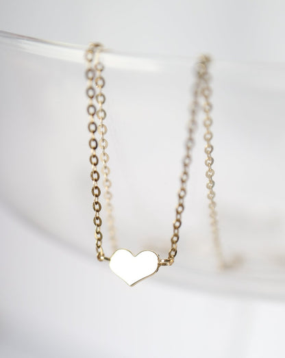 9ct gold Heart Bracelet by Collective & Co Jewellery