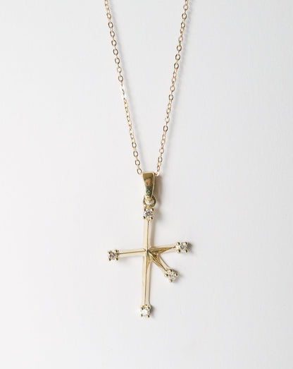 9kt gold Southern Cross Pendant by Collective & Co Jewellery South Africa