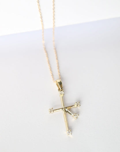 9kt gold Southern Cross Pendant by Collective & Co Jewellery South Africa