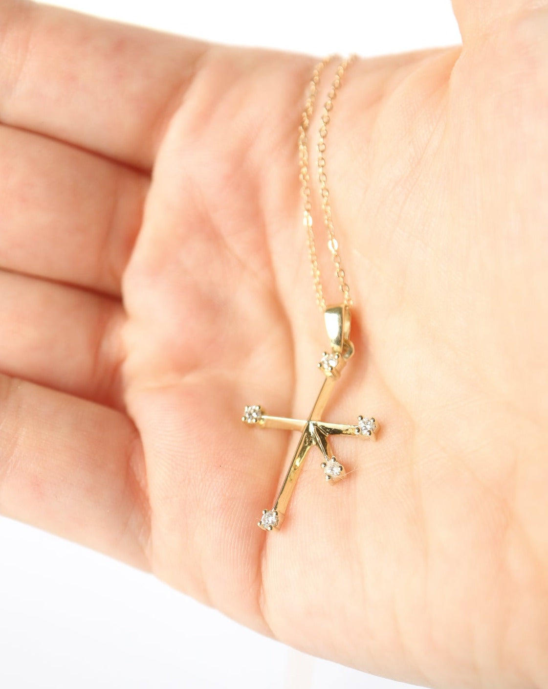 9kt gold Southern Cross Pendant by Collective & Co Jewellery South Africa