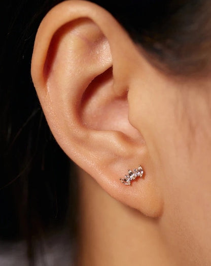 Marquise Arch Conch Stud piercing