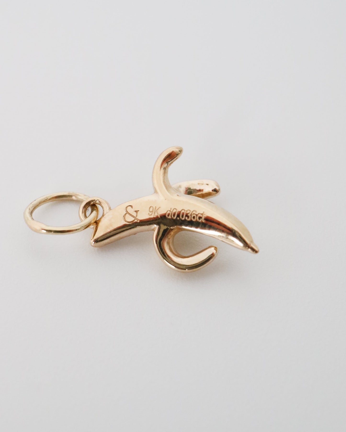 9kt gold Banana Charm